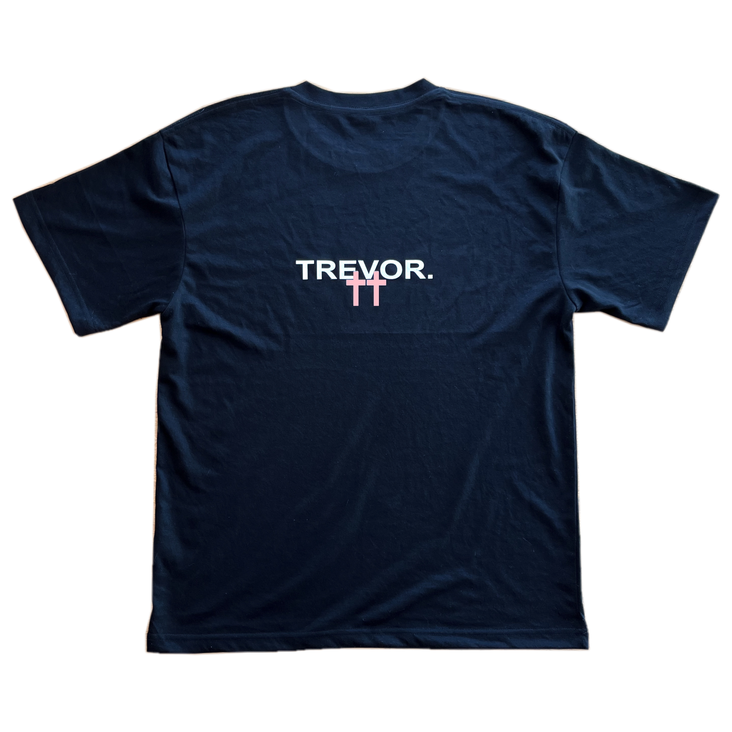 TREVOR PINK CROSS TEE (SOLD OUT)