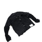 UNNAMED SCHOOL SHOOTER BLACK STUDDED TEE SS25 (SOLD OUT)