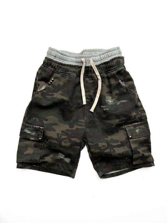 DOUBLE WAISTED STUDDED CAMO V2 (SOLD OUT)