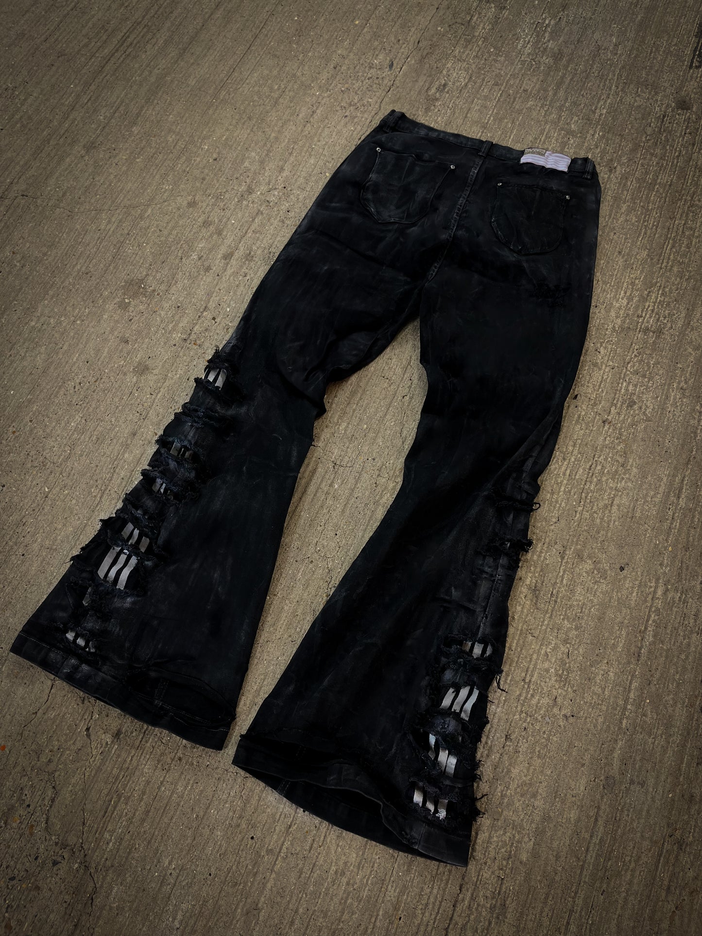 UNDERSTRIPED DESTROYED BOLAN DENIM (SOLD OUT)