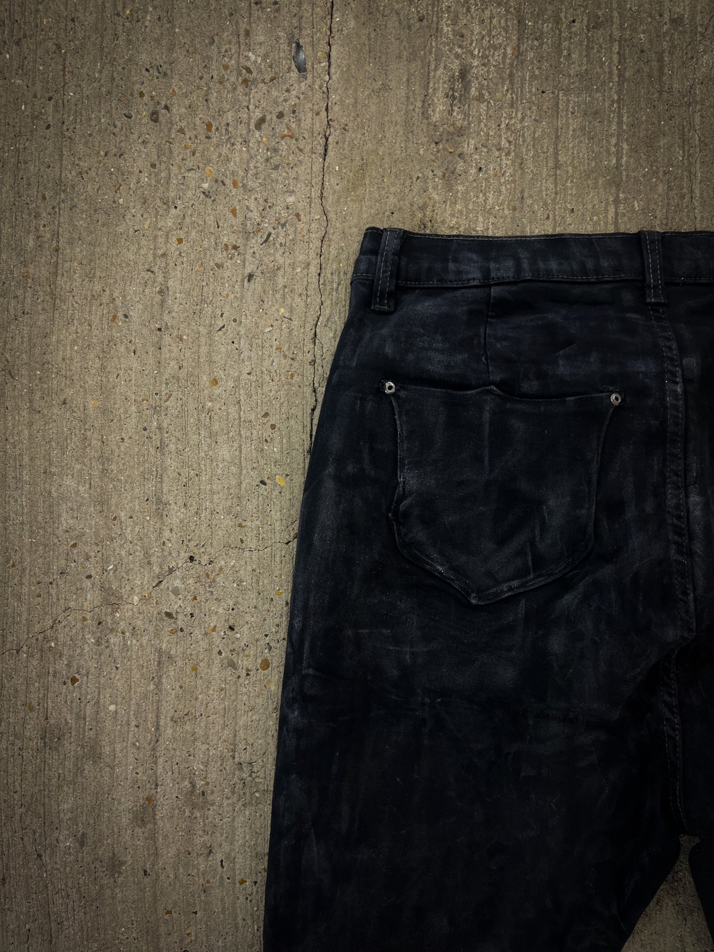 UNDERSTRIPED DESTROYED BOLAN DENIM (SOLD OUT)
