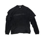 UNNAMED SCHOOL SHOOTER BLACK STUDDED TEE SS25 (SOLD OUT)