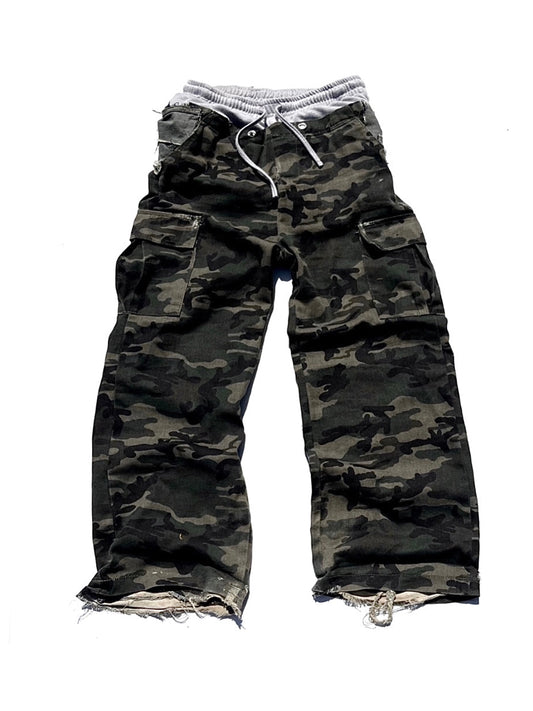 SAG CAMO CARGO SWEATS